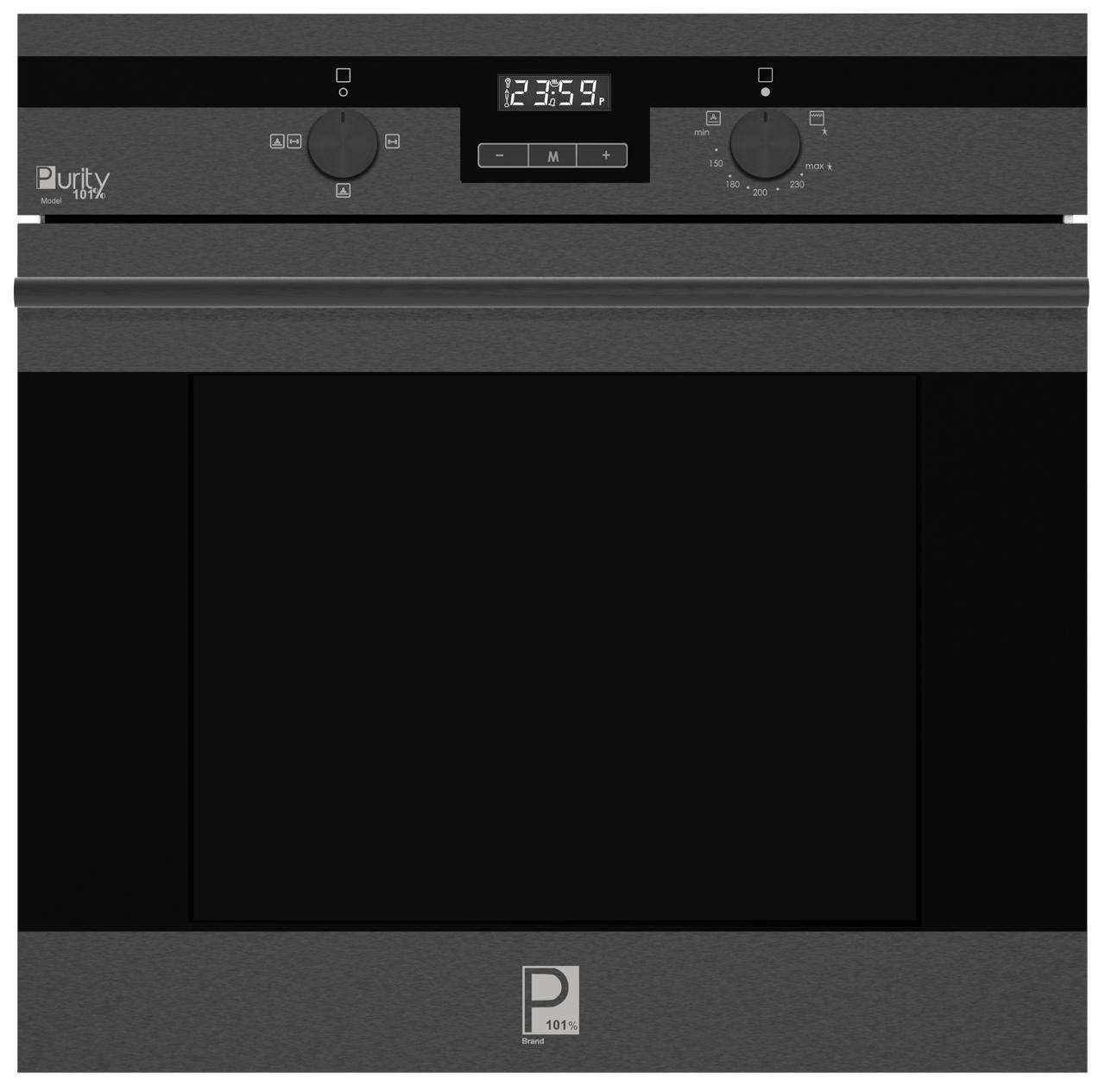 أفران / FR PRO – Dark inox Built in Gas+Gas Oven with Turbo Fan من بيورتى