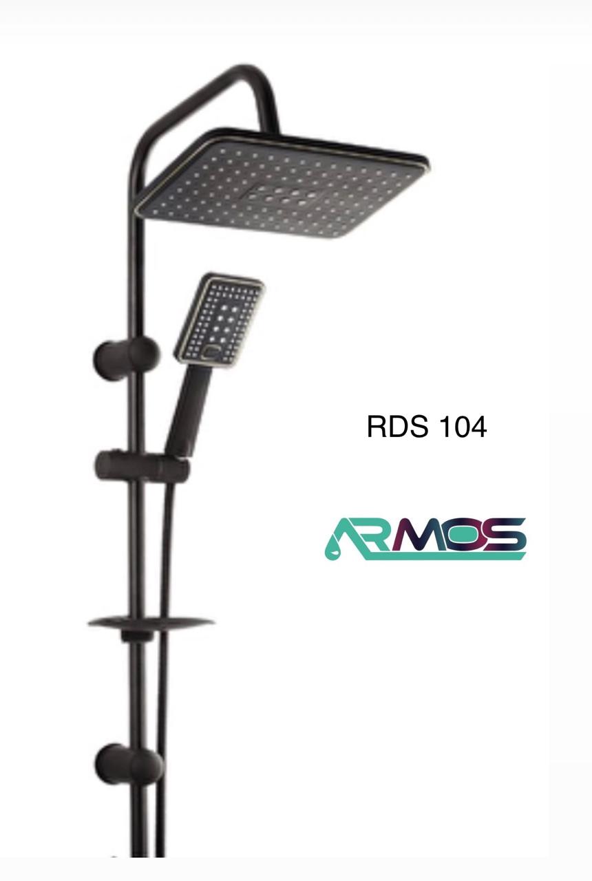مسطرة دش (٢×١) مستطيل اسود بالكامل كود RDS 104 من أرموس تركى