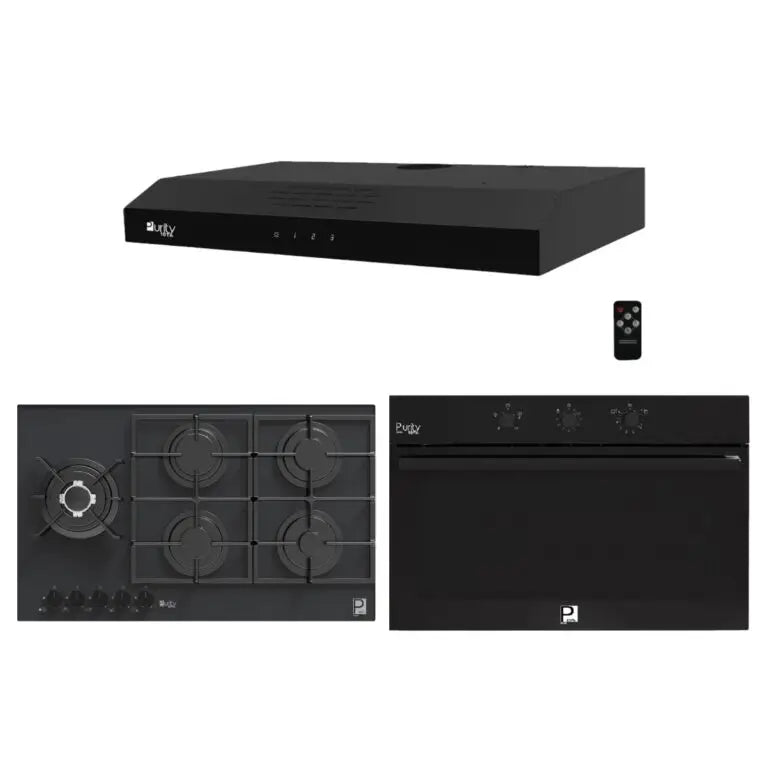 بوتاجاز بلت إن غاز بيورتي 90 سم زجاج أسود – 5 شعلات SABAF – إشعال أوتوماتيك – HPT912G
+
بيورتي ـ فرن بلت إن غاز بشواية غاز 90 سم أسود 97 لتر OPT903GG
+
شفاط بلت إن 90 سم مسطح أسود من بيورتي قوة شفط 450 م3/ساعة موديل PTSLIM PLUS 90 BL