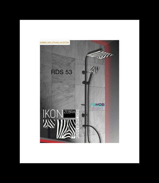 مسطرة دش(٢×١)مربع اسود ×ابيض كود RDS 53 من أرموس تركى