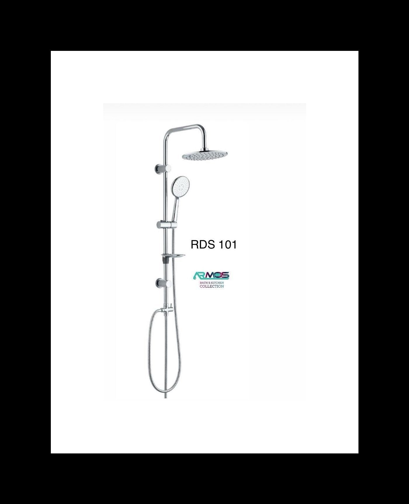 مسطرة دش (٢×١)دائري نيكل بالكامل كود RDS101 من أرموس تركى