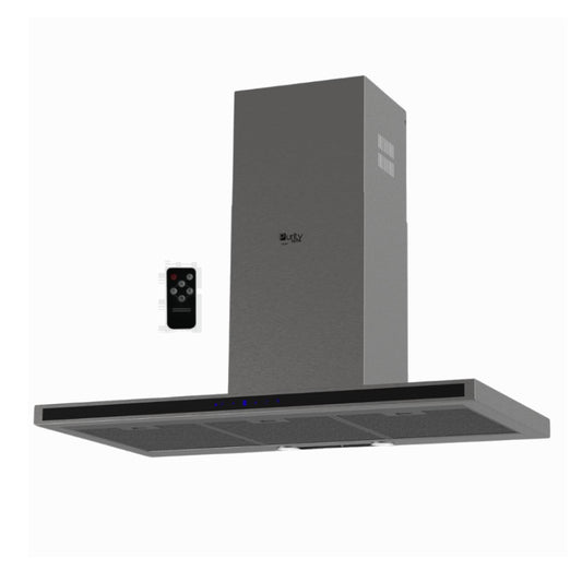 شفاط مطبخ بيورتى TSD DARK INOX PRO PLUS 90 سم