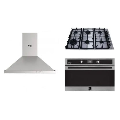 بيورتى مسطح بلت ان غاز 90 سم&,   فرن غاز 90 سم,&.  شفاط 90 سم بقوة 1000 م3/ساعة HPT903S