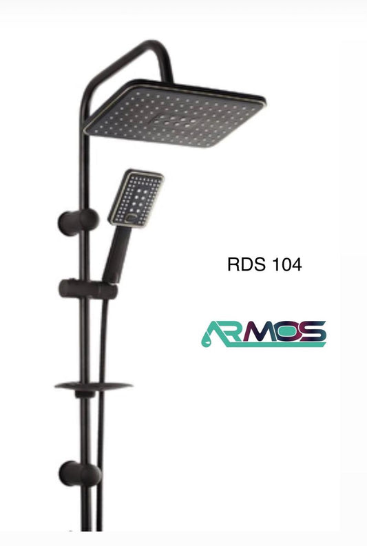 مسطرة دش (٢×١) مستطيل اسود بالكامل كود RDS 104 من أرموس تركى