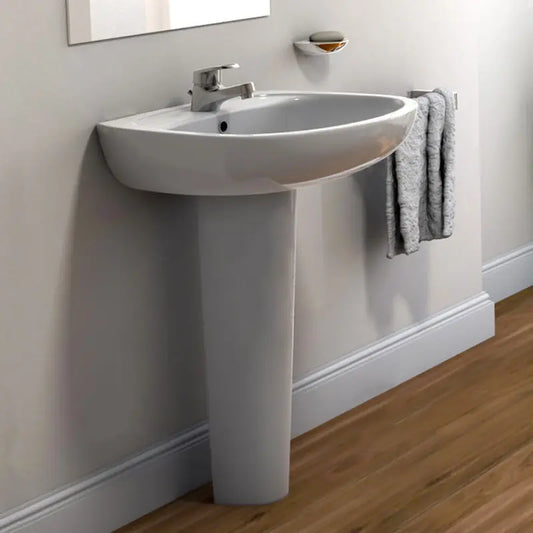 حوض صوفيا G 0862 مقاس 62 سم بالعامود الطويل من أيديال ستاندرد