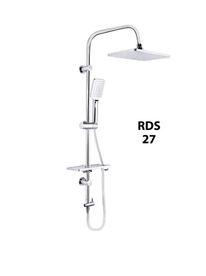 مسطرة دش (2×1) مستطيل نيكل بالكامل مثبات معدن وصبانة رف كبير وليات حرارى من أرموس تركى كود RDS27