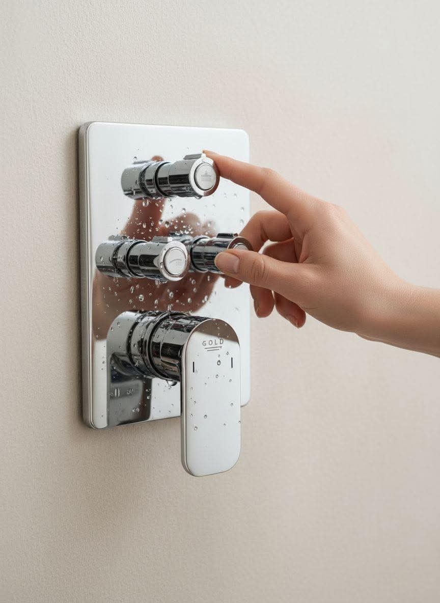 خلاط دفن سمارت SMART من جولد لون نيكل