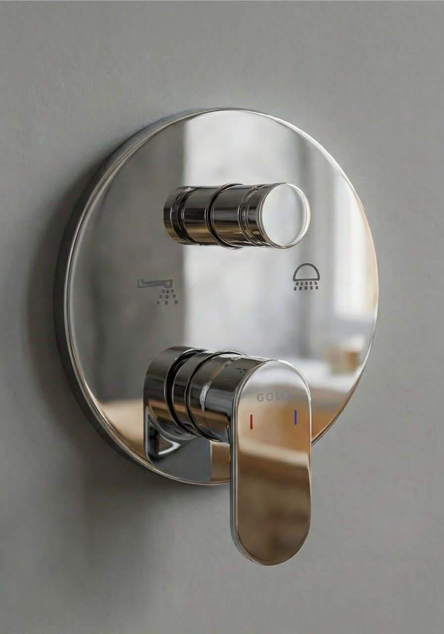 خلاط دفن 2مخرج من جولد لون نيكل