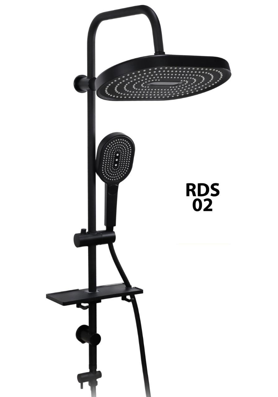 مسطرة دش بيضاوى (2×1)اسود بالكامل مثبات معدن ليات حرارى صبانة رف كبير كود RDS02 من أرموس تركى