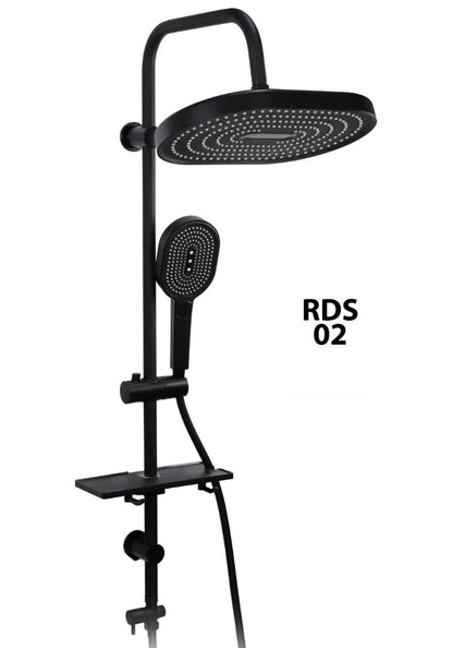 مسطرة دش بيضاوى (2×1)اسود بالكامل مثبات معدن ليات حرارى صبانة رف كبير كود RDS02 من أرموس تركى