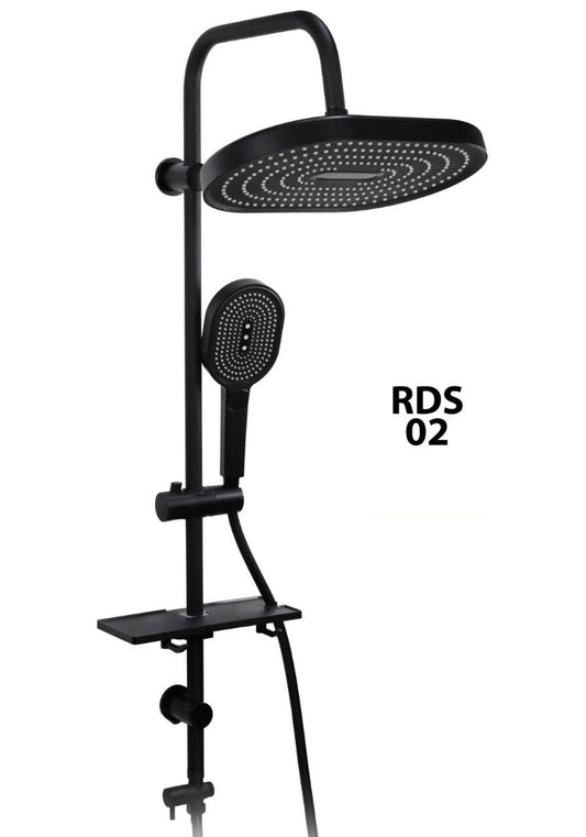 مسطرة دش بيضاوى (2×1)اسود بالكامل مثبات معدن ليات حرارى صبانة رف كبير كود RDS02 من أرموس تركى