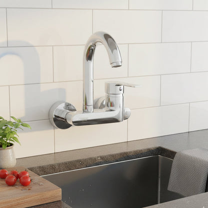 خلاط مطبخ حائطى موديل CREAM أرموس تركى لون نيكل ARMOS