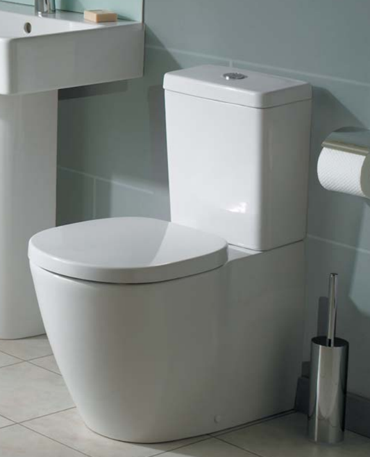 كمبنيشن كونكت ملاصق للحائط كامل بالدش وسيدالى ذاتى الغلق وخزان بالعدة من ايديال ستاندرد