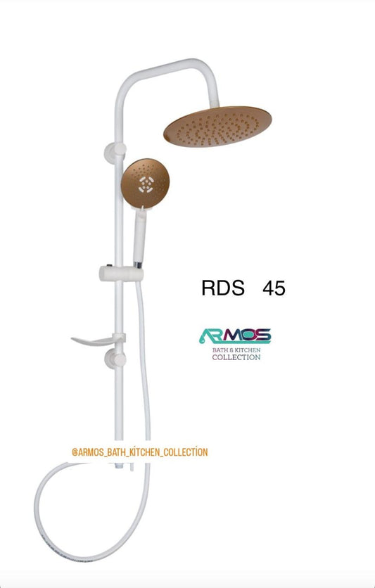مسطرة دش(٢×١) دائرى أبيض كود RDS 45 من أرموس تركى