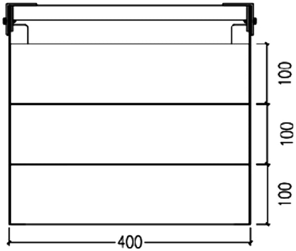 كرسي شاور بيورا كومفورت بظهر SS CB P 20 اللون براون قابل للطي كومباكت HPL مقاس 30 × 40 سم