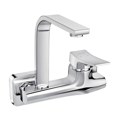 خلاط مطبخ حائطى من أرموس تركى موديل TURQUOISE لون نيكل