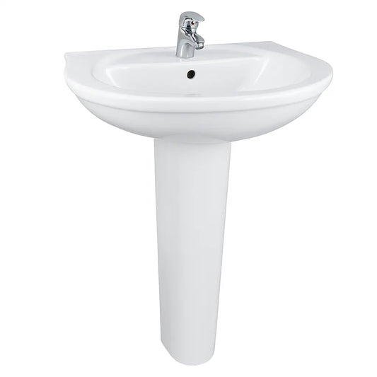 حوض سان ريمو E7480 مقاس 70 سم بالعامود الطويل من أيديال ستاندرد