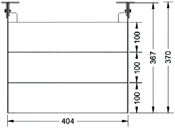 كرسي شاور بيورا بدون ظهر ميوز SS MT P 20 اللون تيرا قابل للطي كومباكت HPL مقاس 30 × 40 سم