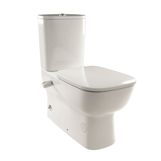 كمبنيشن نيو ايسيدرا ملاصق للحائط كامل بالخزان والعده وسيدالى ذاتى الغلق من ايديال ستاندرد لون ابيض