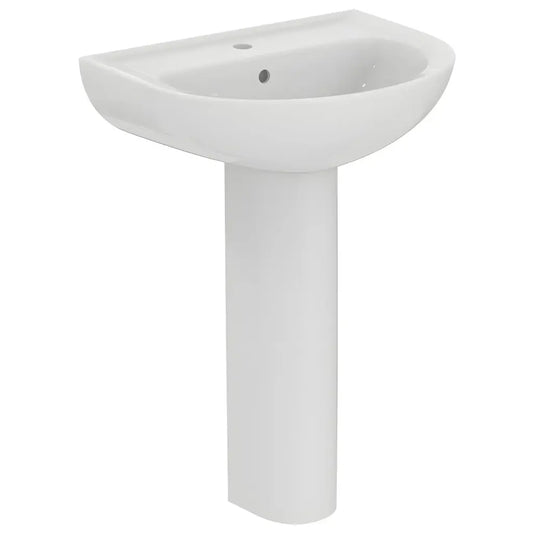 حوض سبيس V1440 مقاس 60 سم بالعامود الطويل من أيديال ستاندرد